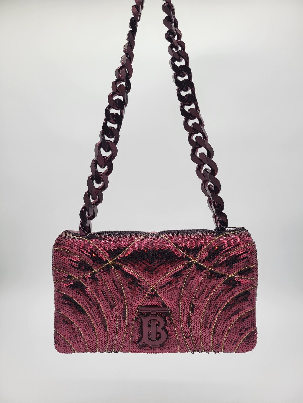 NWT Burberry Small Lola Quilted Shoulder: Limited Edition - Picture 4 of 11